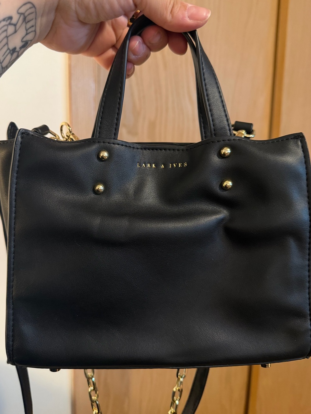 Brand New Lark & Ives Leather Crossbody Bag